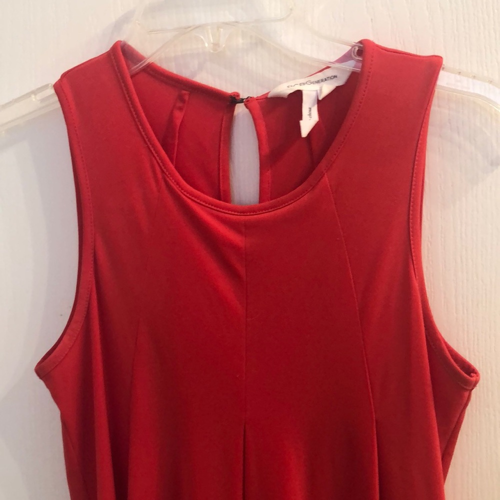 BCBGeneration Coral Red Shift Dress⭐️